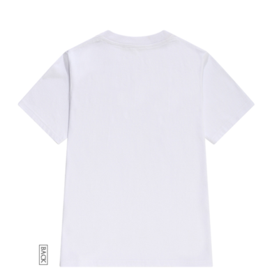 Thank you cum again t shirt in white