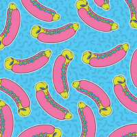 Alien Hot Dog Leggings - Thumbnail 1