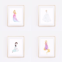 Watercolor Prints Bundle - 8x10 Collection - Thumbnail 1