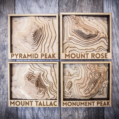 Tahoe mountain maps