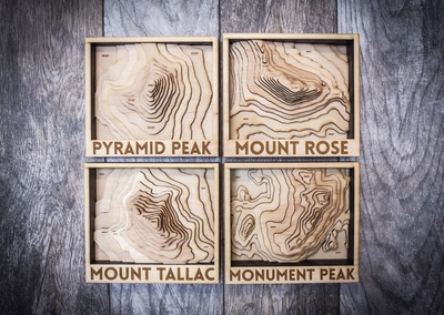 TAHOE MOUNTAIN MAPS