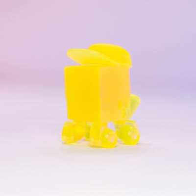 Swaggbot 'lighting yellow'