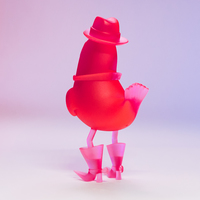 THE STALKER POLLO 'rose red' - Thumbnail 1