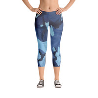 Michael David camo Collection - In November Rain Capri leggings - Thumbnail 9