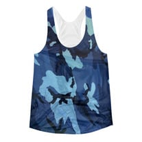 Michael David Camo Collection - In November Rain Racer T - from Michael David Art