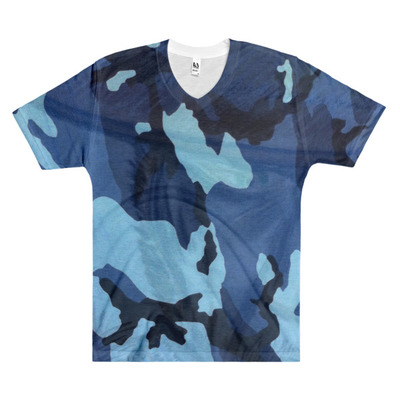 Michael David Camo Collection - Mens V neck