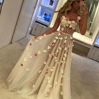 2017 prom dresses,sweetheart prom dresses,tulle white prom dresses,long prom dress, white evening dress,BD170402 - Thumbnail 1