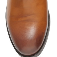  New Handmade Chelsea Brown Black Two tone leather boots, Men ankle boots, Brown & Black color boots - Thumbnail 1