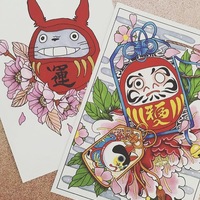 Omamori Daruma/Inuhariko - Prints - Thumbnail 4