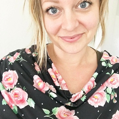 Multifunctional nursing scarf & shopping cart cover. 