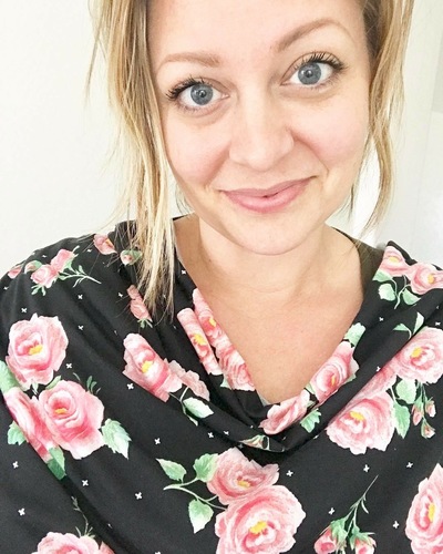 Multifunctional nursing scarf & shopping cart cover. 