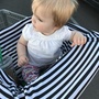 Multifunctional nursing scarf & shopping cart cover. -1