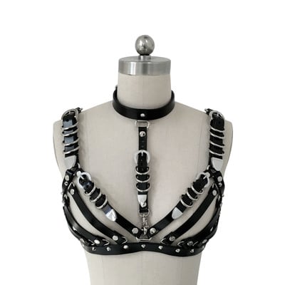 Iphigenia bra ( black + silver )