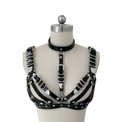 Iphigenia Bra ( Black + Silver )