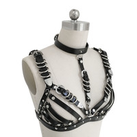 Iphigenia Bra ( Black + Silver ) - Thumbnail 2