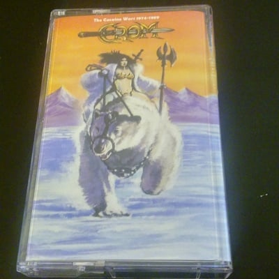 Crom "the cocaine wars 1974 - 1989" cassette tape
