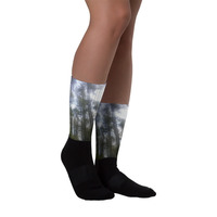 Tall Trees Collection - Skyreachers Black foot socks - from Michael David - Thumbnail 1
