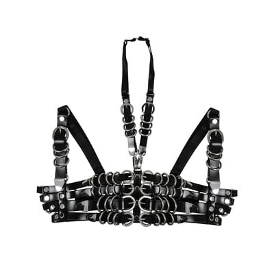 Jennette bra ( black + silver )