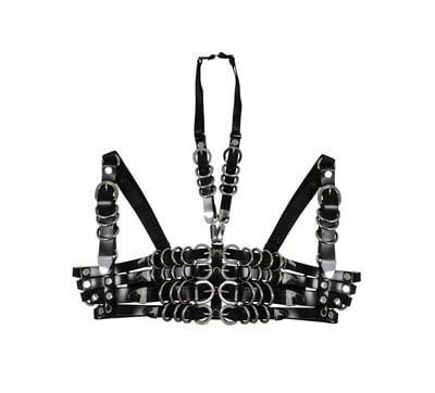 Jennette Bra ( Black + Silver )