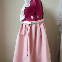 "Little Red Riding Hood" pinafore dress - Thumbnail 1