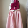 "Little Red Riding Hood" pinafore dress-1