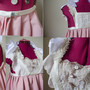 "Little Red Riding Hood" pinafore dress-3
