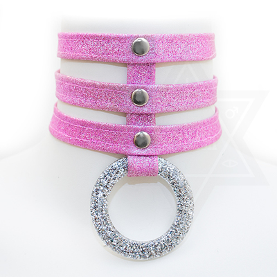 Fairy dust choker(pink)