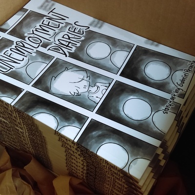 Unemployment diaries: a graphic novel (+pdf copy)