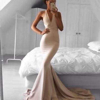 2017 prom dresses,v neck prom dresses,mermaid prom dresses,long prom dress,evening dress,bd170813