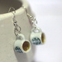 Kawaii Miniature Food Earrings - Starbucks Tea-2