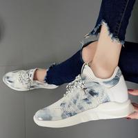 Harajuku Mesh Lace Up Running Shoes Sneakers ( 2 Colors ) - Thumbnail 3