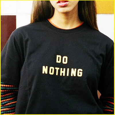 DO NOTHING TEE