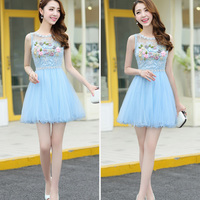 BM20 frozen frever inspired dress - Thumbnail 1