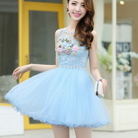 BM20 frozen frever inspired dress - Thumbnail 3