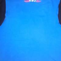 No$lack'nClothnLine. (Royalblue,White&FlameRed) (Sleeveless) T-shirt. - Thumbnail 1