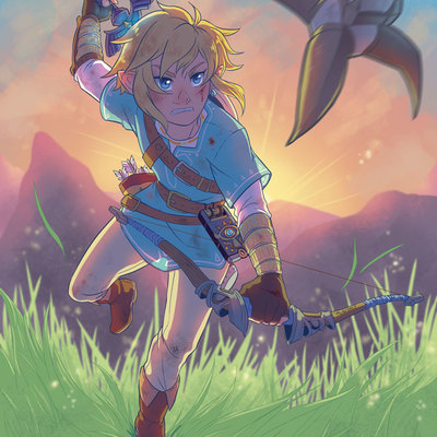 Breath of the wild print