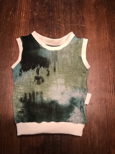 'Dyed' Crewneck Tank