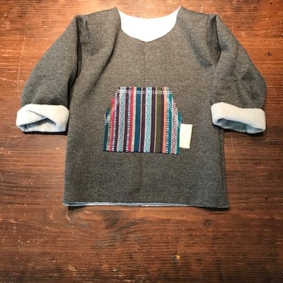 Kangaroo pocket sweatshirt