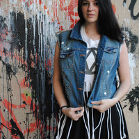 Fly like an Eagle Fringe Vest - Thumbnail 1