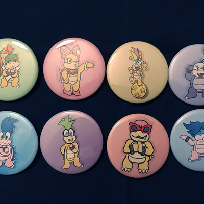 Koopa kids kooplings button set