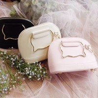 Cat handle kawaii purse - Thumbnail 3