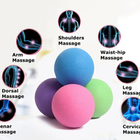 Yoga Massage Ball Crossfit Roller Acupoint Therapy Muscle Relaxation - Thumbnail 1