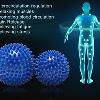Spiky Acupoint Trigger Point Stimulating Stress Relief Yoga Massage Ball - Thumbnail 2