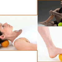 Spiky Acupoint Trigger Point Stimulating Stress Relief Yoga Massage Ball - Thumbnail 3