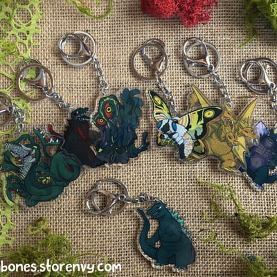 Godzilla charms