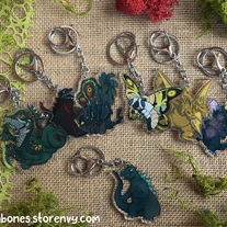 Godzilla Charms