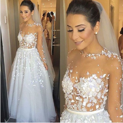 Appliques sexy charming wedding dress,wedding dress, cheap wedding dress, cheap wedding gown, bridal wedding dress,w17