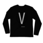 Men's "I am V" Long Sleeve Fitted Crew-1