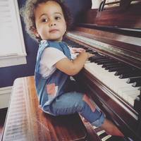 Chambray Patchwork Romper - Thumbnail 2