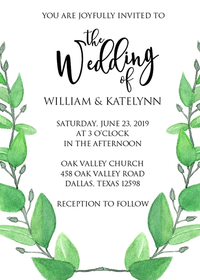 Wedding Invitation Suite